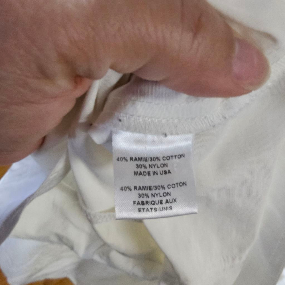 Adam Lippes White Hooded Jacket Short Sleeve Small - Picture 7 of 7